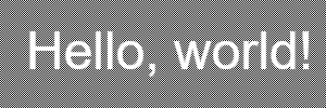 unshadowed text on fine-grained checkerboard